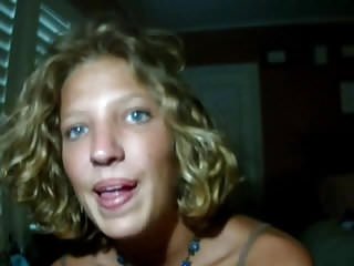 webcam blonde teen